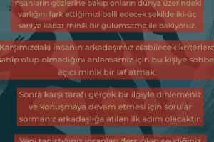 Arkadaş Nasıl Edinilir?