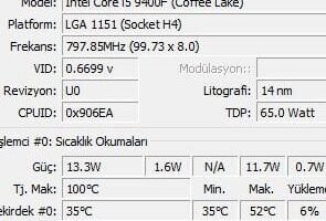 CPU Sıcaklığı Nasıl İzlenir?