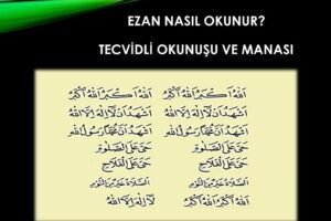 Ezan Nasıl Okunur?