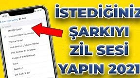 iphonea zil sesi nasil eklenir