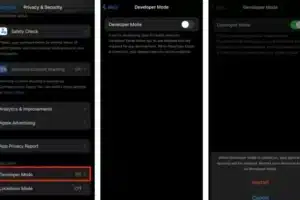 iPhone’da Geliştirici Modu Nasıl Etkinleştirilir?