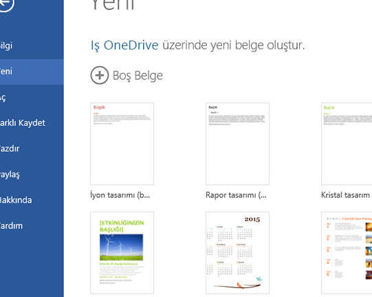 microsoft wordde kartvizit nasil yapilir