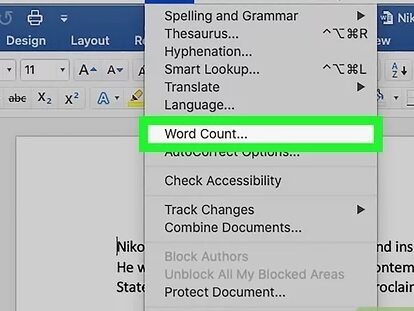 microsoft wordde sozcuk sayisi nasil kontrol edilir