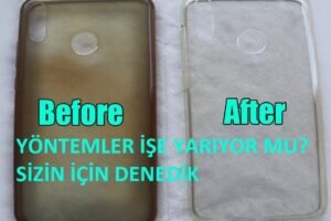 Silikon Bir Telefon Kılıfı Nasıl Temizlenir?