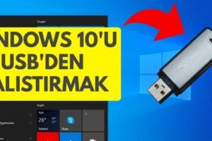 USB Flash Bellek ile Windows Nasıl Kurulur?