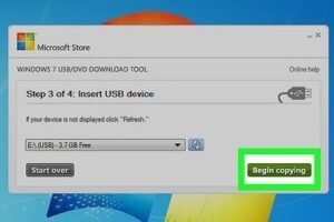 Windows 7’de USB’den Ön Yükleme Nasıl Yapılır?